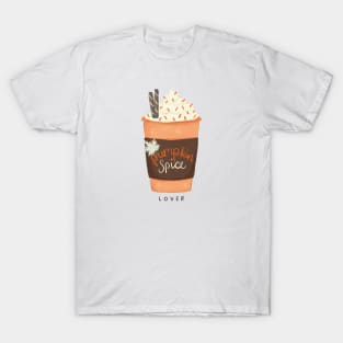 Fall Pumpkin Spice Lover cup_mugs T-Shirt